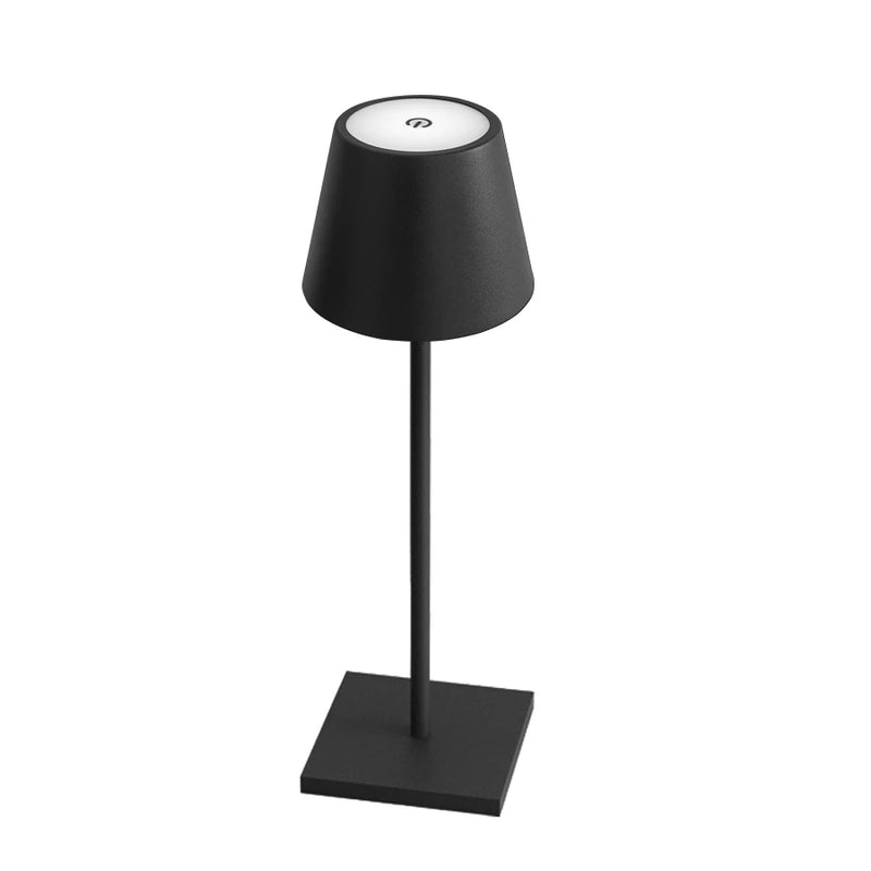 Cordless Dome Table Lamp, Rechargeable with Touch Dimmer