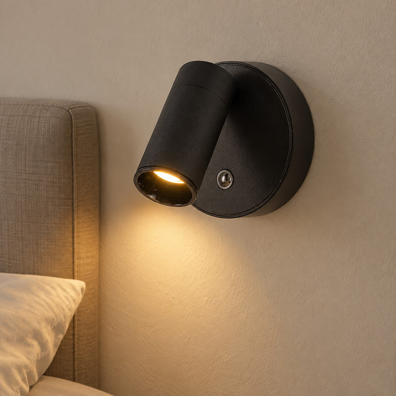 Magnetic Rechargeable Wall Reading Light, 360 Rotating Spot
