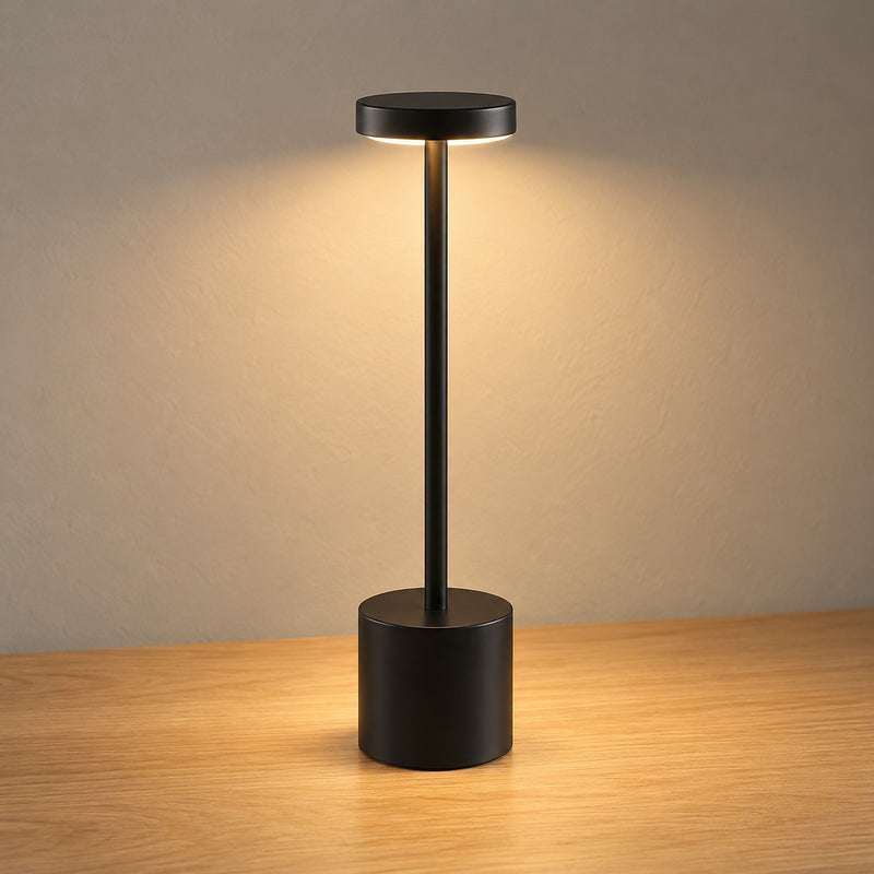 Rechargeable Touch Desk Lamp, 3 Color Modes, Dimmable, Cordless