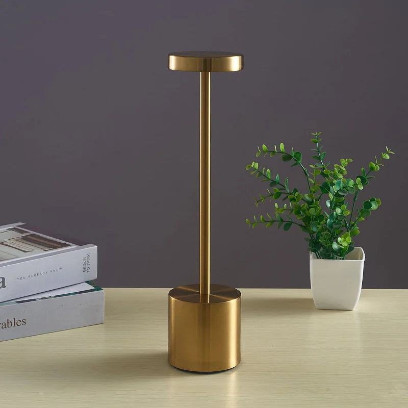 Rechargeable Touch Desk Lamp, 3 Color Modes, Dimmable, Cordless