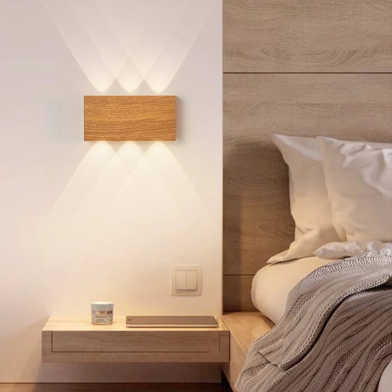 Up and Down Rechargeable Wall Light with Remote, 3 Light Colors
