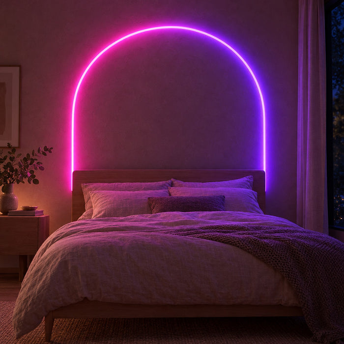 LED Neon Rope Light with App and Remote, Music Sync, IP65